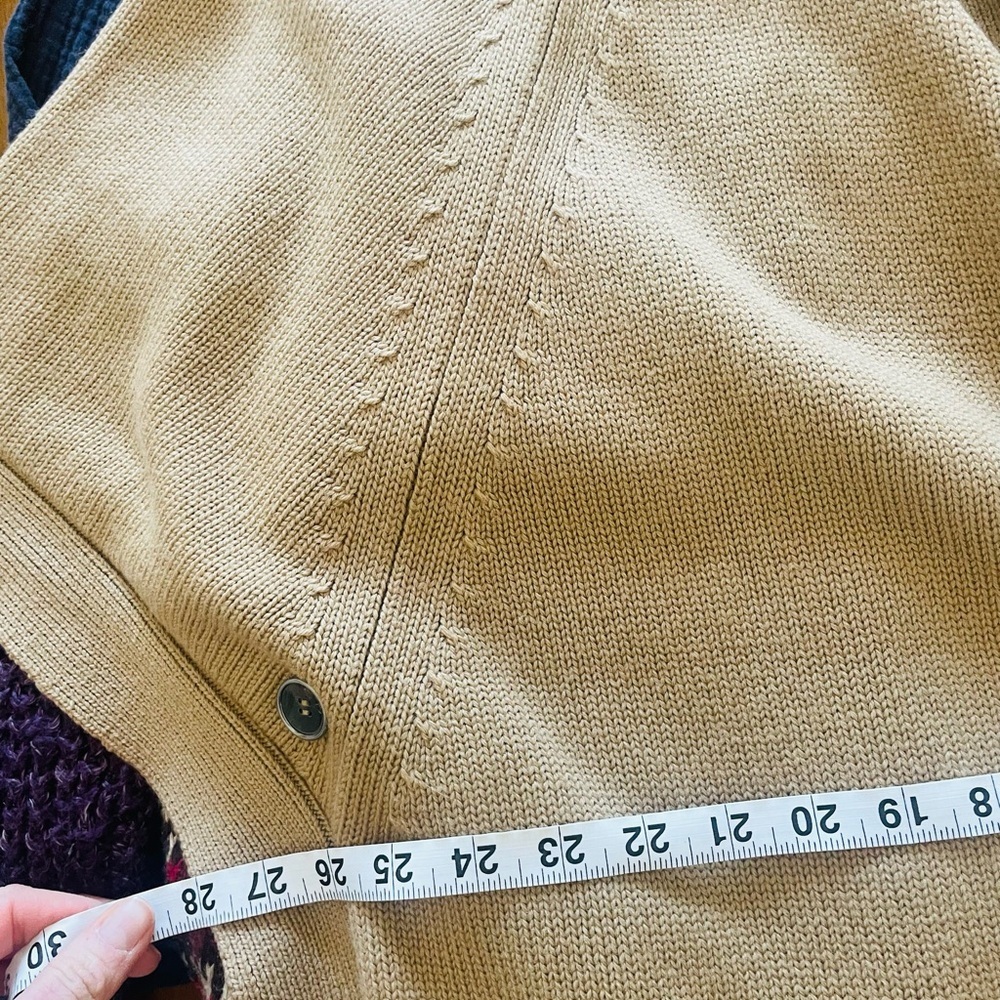 Luciano Barbara Designer Wool Long Cape Sweater - Picture 9 of 11